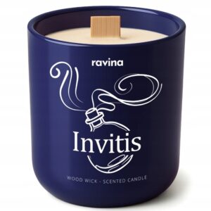 RAVINA ŚWIECA SOJOWA ZAPACHOWA AROMATYCZNA INVITIS 420G