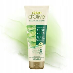 DALAN d'Olive ŁAGODZĄCY KREM DO RĄK, TWARZY I CIAŁA ALOE VERA 250ml
