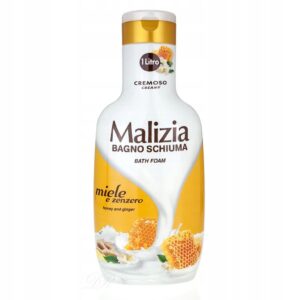 MALIZIA Miód & Imbir 1L aromatyczna kąpiel pełna ciepła i relaksu