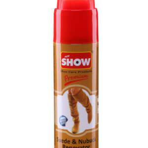 SHOW SPRAY DO RENOWACJI ZAMSZU I NUBUKU NASADKA PĘDZEL 250ML CARMEL