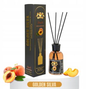 ZAPACH DO DOMU DYFUZOR PATYCZKI ODŚWIEŻACZ 110ML W ZAPACHU BRZOSKWINIA