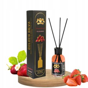 ZAPACH DO DOMU DYFUZOR PATYCZKI ODŚWIEŻACZ 110ML W ZAPACHU TRUSKAWKA