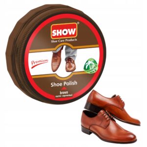 SHOW WOSK CARNAUBA DO NABŁYSZCZANIA BUTÓW BLASK BRĄZOWY