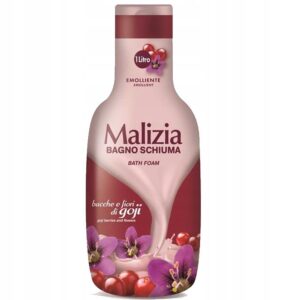 MALIZIA Kwiaty, Jagody Goji 1L aromatyczna kąpiel pełna świeżości i relaksu