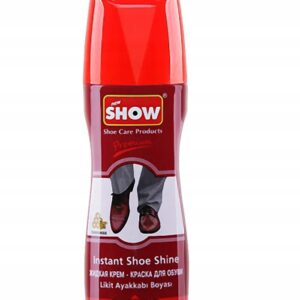 SHOW FARBA KREMOWA DO NABŁYSZCZANIA BUTÓW SKÓR BLASK APLIKATOR BORDO