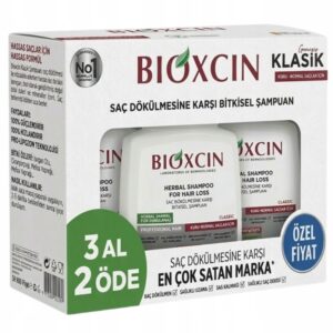 Zestaw Bioxcin Szampon 3×300 ml Genesis