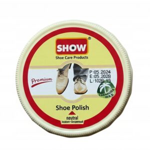 Pasta krem SHOW do butów w puszce 50 ml Bezbarwny