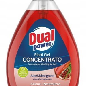 DUAL Power Płyn do naczyń 1L Aloe & Melograno
