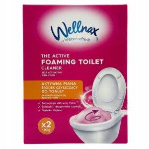 WELLANAX Różowa Pianka do Czyszczenia WC