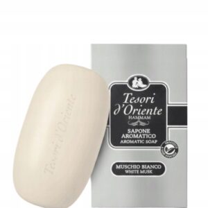 TESORI d'Oriente MYDŁO W KOSTCE 125g MUSCHIO BIANCO