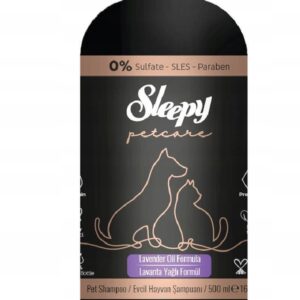 SLEEPY PET CARE SZAMPON DLA ZWIERZĄT PSA I KOTA Z OLEJKIEM LAWENDOWYM 500ml