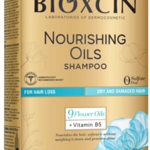 Bioxcin Szampon 300 ml z odżywczymi olejkami do włosów zniszczonych