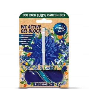 Ambi Pur kostka czyszczenie WC Blue Blossom 0,45l