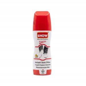 SHOW FARBA KREMOWA DO NABŁYSZCZANIA BUTÓW SKÓR BLASK APLIKATOR WHITE