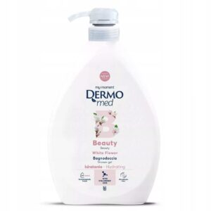 Dermomed żel pod prysznic białe kwiaty, 1L