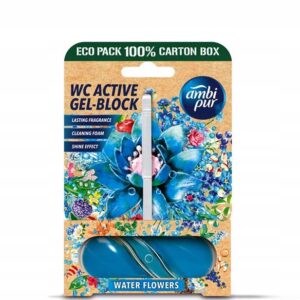 Ambi Pur kostka czyszczenie WC Water Flowers 0,45l