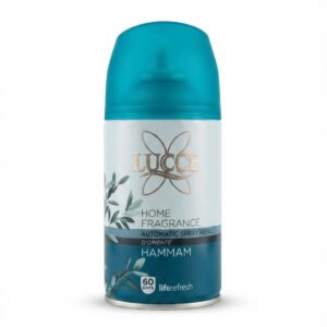 ODŚWIEŻACZ LUCCE HAMMAM SPRAY ŚWIEŻY DUBAJSKI AROMAT DO DOMU ZAPAS 250ML