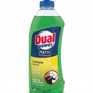 Dual Power Płyn do Mycia Naczyń Zielona Cytryna 1 L