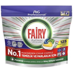 Fairy Platinum Pro Kapsułki do Zmywarki 125 Sztuk
