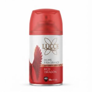 ODŚWIEŻACZ LUCCE RED DRAGON SPRAY ŚWIEŻY KWIATY AROMAT DO DOMU ZAPAS 250ML