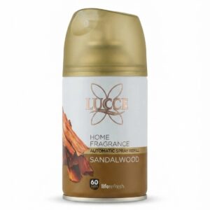 ODŚWIEŻACZ LUCCE SANDALWOOD SPRAY ŚWIEŻY DRZEWO AROMAT DO DOMU ZAPAS 250ML