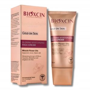KREM DO TWARZY ZŁOTO ROZŚWIETLAJĄCY NAWILŻAJĄCY GOLD ON SKIN BIOXCIN 50ML