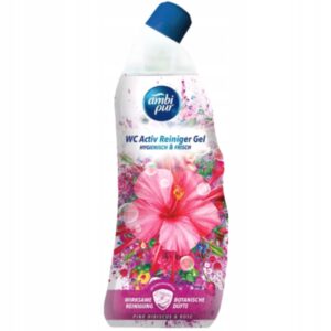 Żel do czyszczenia WC Ambi Pur hibiskus i róża 750 ml