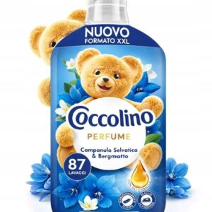 PŁYN DO PŁUKANIA TKANIN COCCOLINO KONCENTRAT BERGAMOTKA 1,8L 87PŁUKAŃ