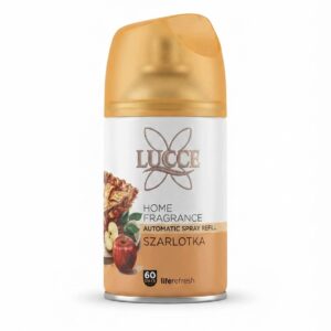 ODŚWIEŻACZ LUCCE SZARLOTKA SPRAY OWOCOWY SŁODKI AROMAT DO DOMU ZAPAS 250ml