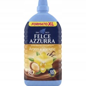 FELCE AZZURRA PŁYN DO PŁUKANIA TKANIN ARGAN WANIGLIA 1600 ML 80 PŁUKAŃ