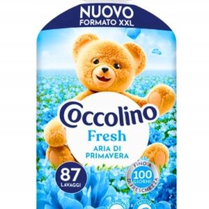 PŁYN DO PŁUKANIA TKANIN COCCOLINO KONCENTRAT ARIA DI PRIMAVER 1,8L 87PŁUKAŃ