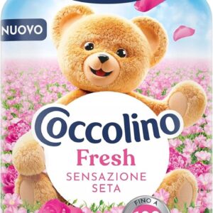 PŁYN DO PŁUKANIA TKANIN COCCOLINO KONCENTRAT SENSAZIONE SETA 1,8L 87PŁUKAŃ