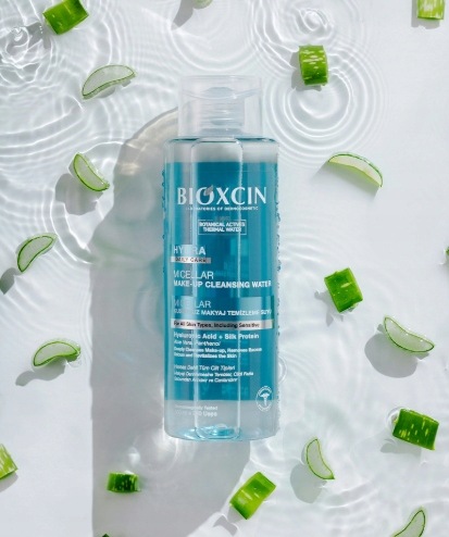 HYDRA PŁYN MICELARNY DO DEMAKIJAŻU BIOXCIN OCZYSZCZAJĄCY HIALURON 500ML - obrazek 4