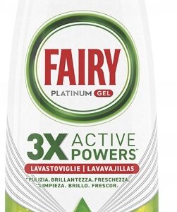 FAIRY PLATINUM ŻEL DO ZMYWARKI GŁĘBOKO OCZYSZCZAJĄCY LEMON 900 ML 50 CYKLI