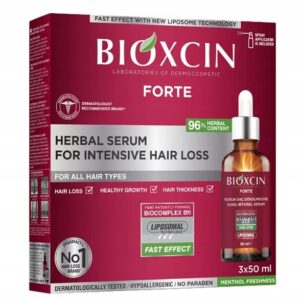 BIOXCIN SERUM DO SKÓRY GŁOWY PRZECIW INTENSYWNEMU WYPADANIU WŁOSÓW 3X50
