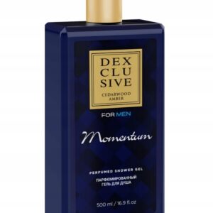 DEXCLUSIVE ŻEL POD PRYSZNIC PERFUMOWANY MĘSKI MOMENTUM CEDR&AMBER 500ML
