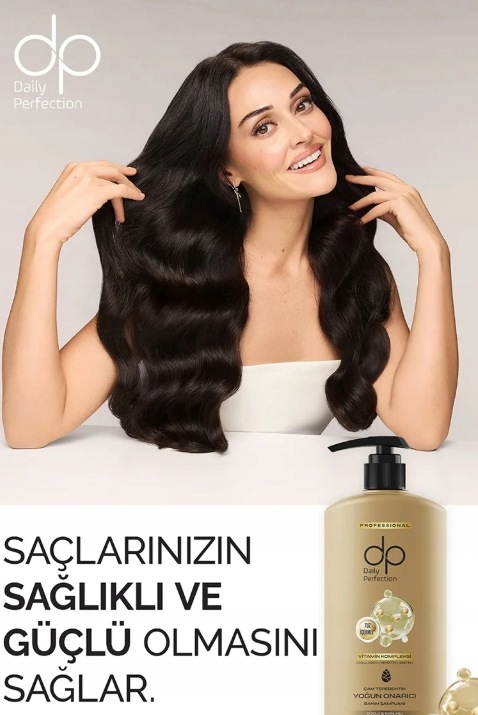 DP SZAMPON DO WŁOSÓW KOLAGEN+KERATIN+BIOTIN DO WLOSÓW TŁUSTYCH 425ML - obrazek 4