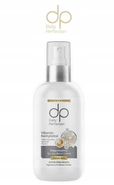 DP ODŻYWKA SPRAY DO WŁOSÓW NIACINAMIDE+KERATIN+BIOTIN NA OBJĘTOŚĆ 200ML - obrazek 3