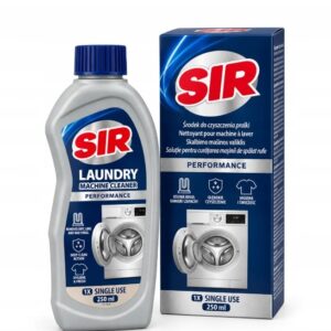 SIR płyn do czyszczenia pralki odkamieniacz usuwa brud i zapach 250 ml 3w1