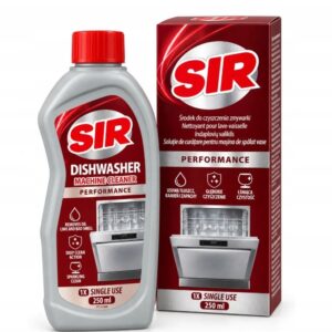 SIR środek płyn do czyszczenia zmywarki 250ml na tłuszcz kamień zapachy