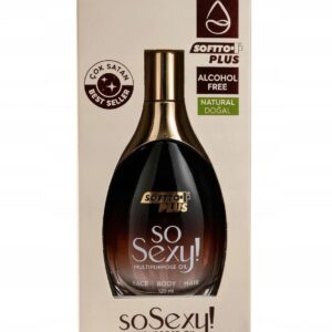 OLEJEK DO CIALA,TWARZY,WŁOSÓW SOFTTO PLUS PIELĘGNACJA SO SEXY 120ML